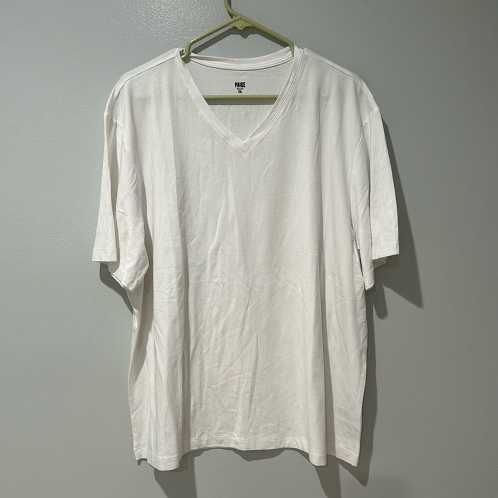 Paige Men’s Basic Shirt V Neck  Travel Lagenlook Vacation Cruise